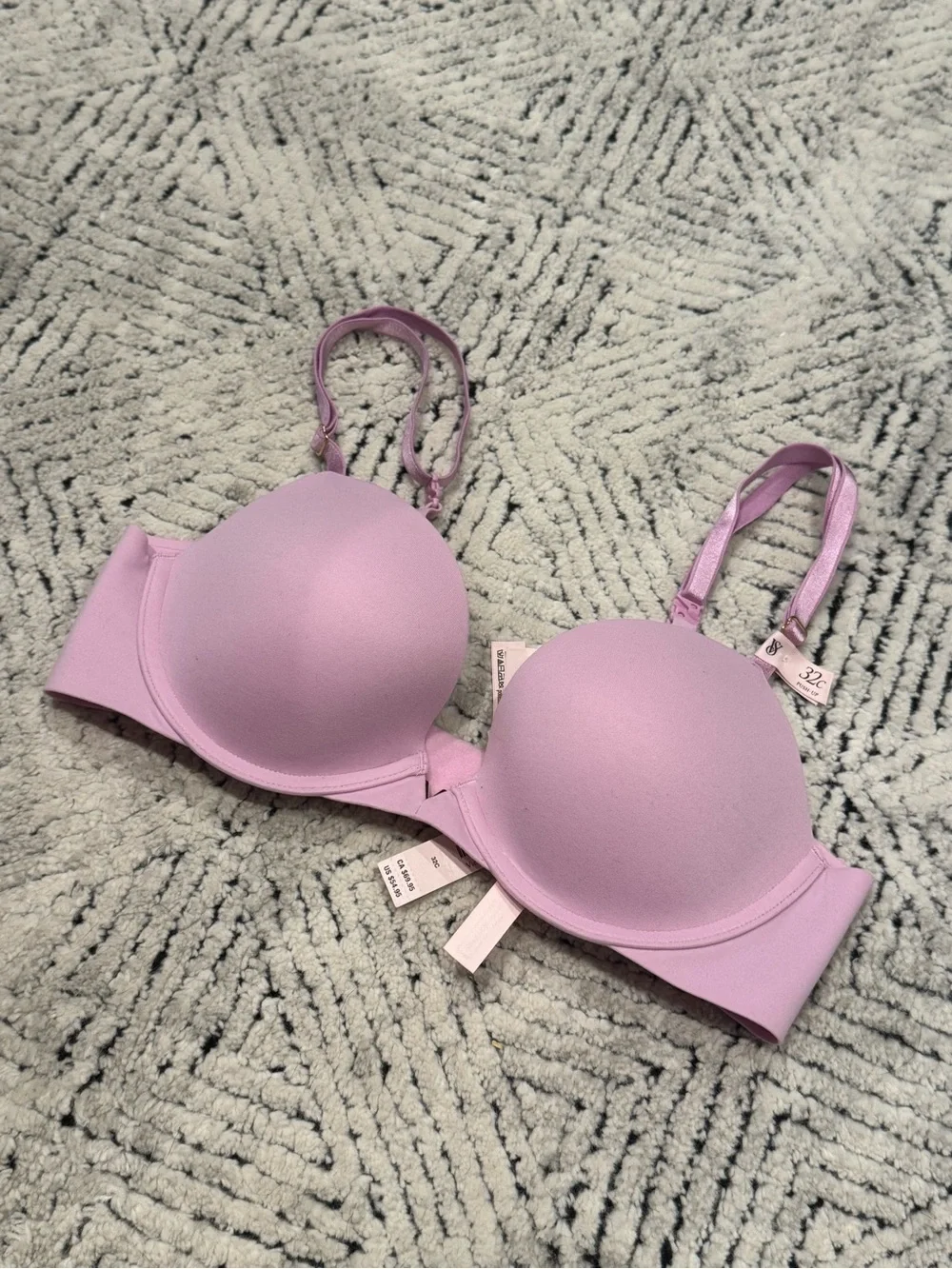 NWT Victoria’s Secret Lightly Lined Full Coverage Bra Lilac 32C